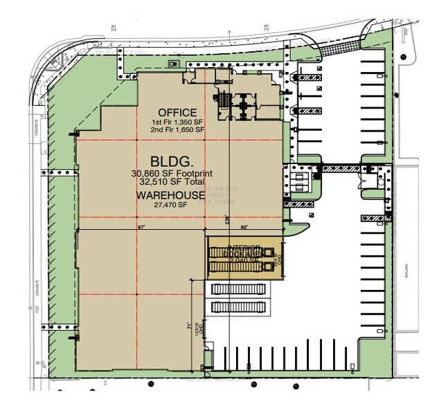 SEC of Perris Blvd & Globe St, Moreno Valley, CA à vendre - Plan de site - Image 2 de 2