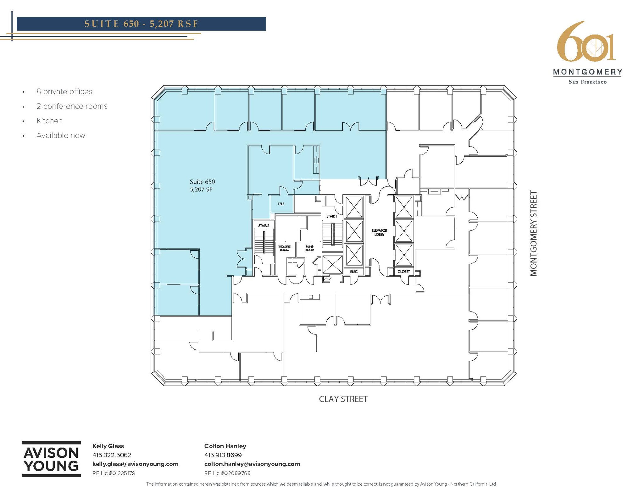 601 Montgomery St, San Francisco, CA for lease Floor Plan- Image 1 of 1