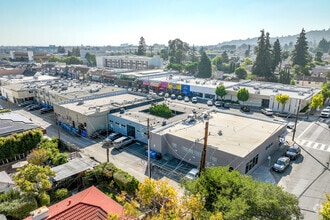 190 W 25th Ave, San Mateo, CA - Aerial  map view