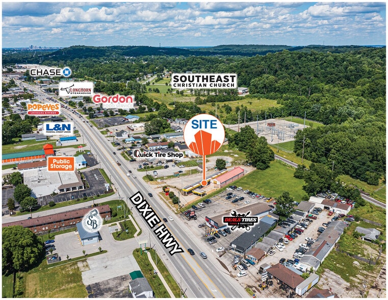 7773 Dixie Hwy, Louisville, KY à louer - Aérien - Image 2 de 10