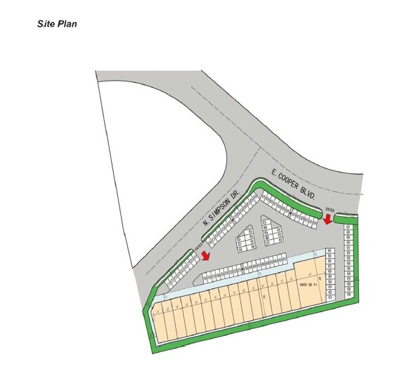 N Simpson Dr And E Cooper St, Warrensburg, MO for lease - Site Plan - Image 2 of 2