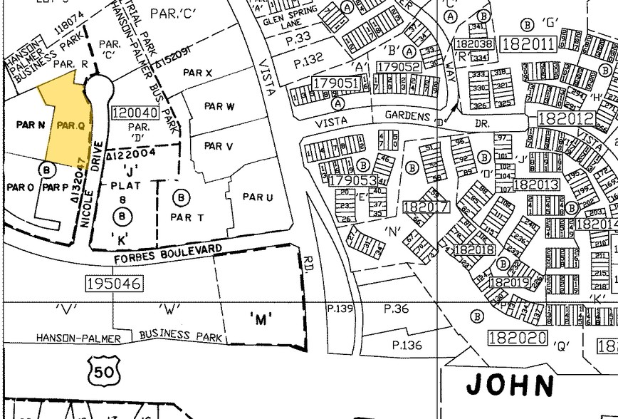 4421-4429 Forbes Blvd, Lanham, MD à louer - Plan cadastral - Image 3 de 6