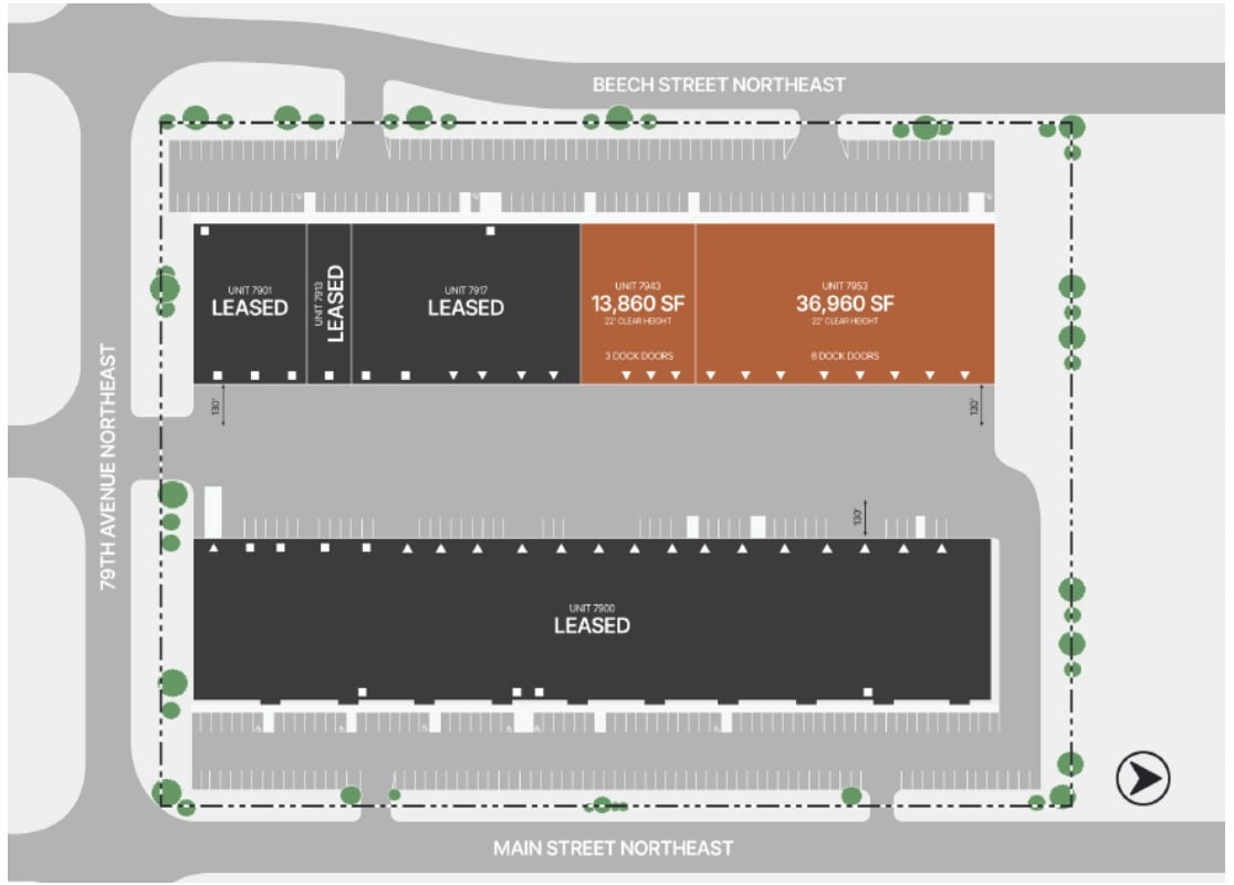 7901-7953 NE Beech St, Fridley, MN for lease Floor Plan- Image 1 of 1