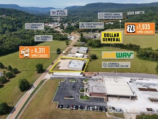 Plus de détails pour 449 W Court St, Jasper, AR - Commerce de détail à vendre