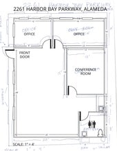 2261 Harbor Bay Pky, Alameda, CA for lease Site Plan- Image 1 of 11