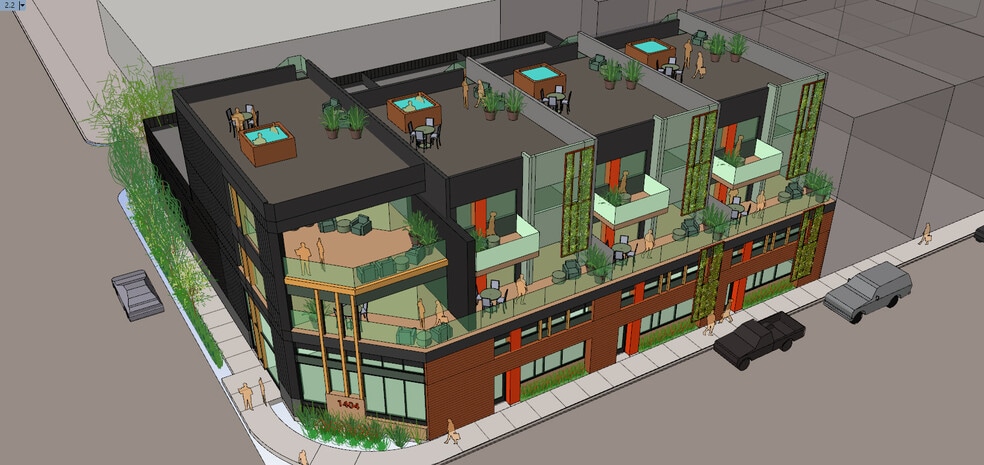 1400-1404 W Bayaud Ave, Denver, CO à vendre - Plan de site - Image 2 de 5