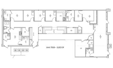 7910-7938 Wolf River Blvd, Germantown, TN à louer Plan de site- Image 1 de 1