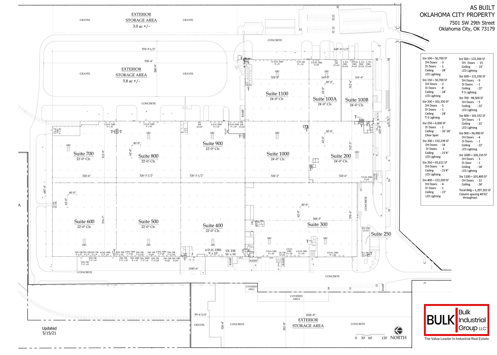 7501 SW 29th St, Oklahoma City, OK à louer Plan de site- Image 1 de 1