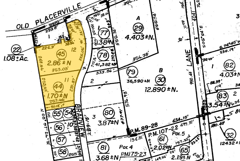 9750 Goethe Rd, Sacramento, CA for sale - Plat Map - Image 2 of 7