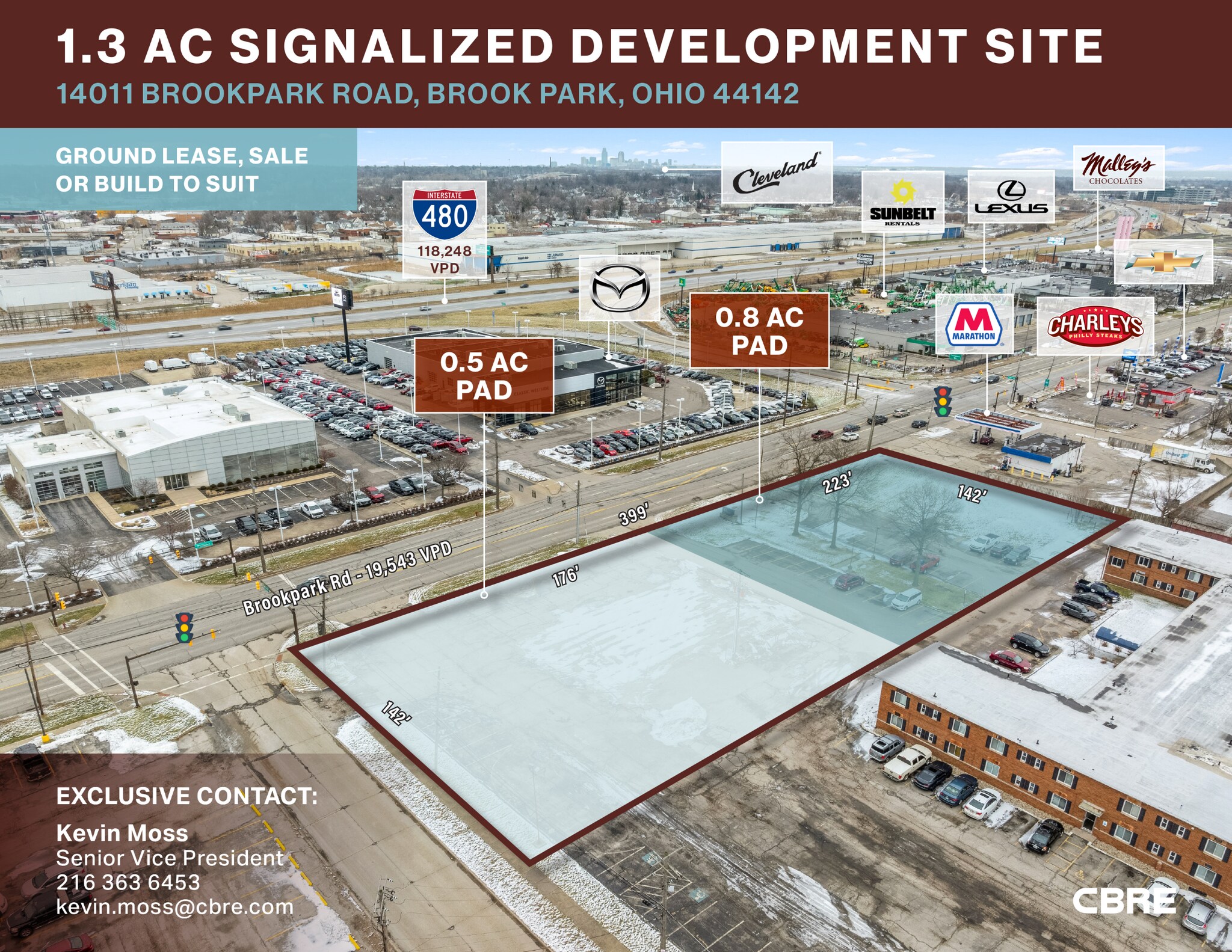 Brookpark Rd, Brook Park, OH à vendre Aérien- Image 1 de 1