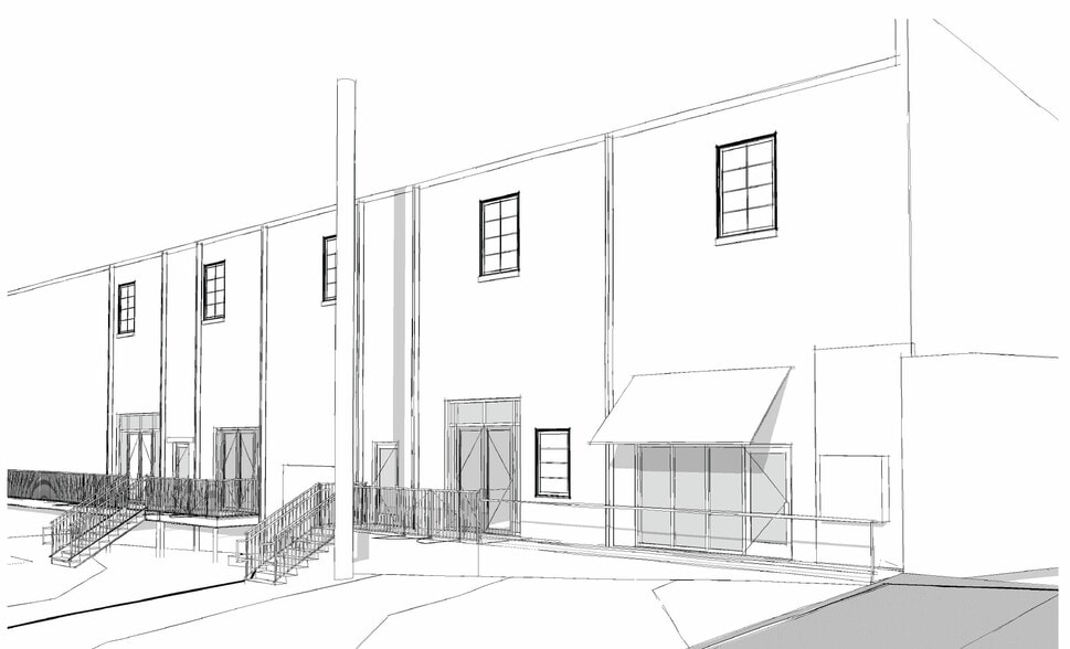 1190-1194 Huff Rd NW, Atlanta, GA à louer - Photo du bâtiment - Image 3 de 8