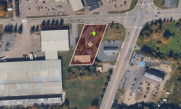 900 McLean Rd, Cortland, NY - Aerial map view