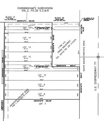 2841 N. EXPRESSWAY 77, Harlingen, TX for sale - Plat Map - Image 3 of 3