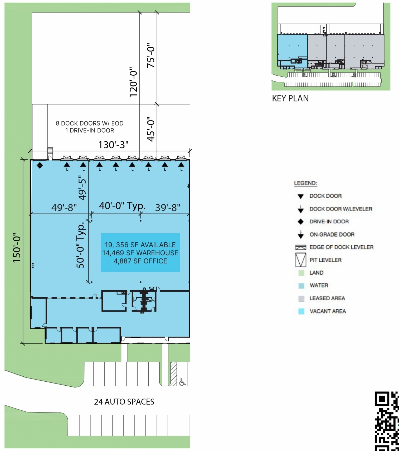 560 Atlanta S Pky, College Park, GA à louer Plan d’étage- Image 1 de 1
