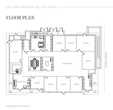 630 San Ramon Valley Blvd, Danville, CA for lease Floor Plan- Image 1 of 2