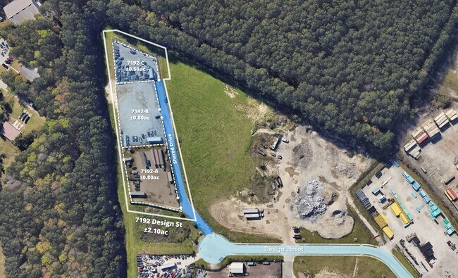 More details for 7192 Design St, North Charleston, SC - Land for Lease