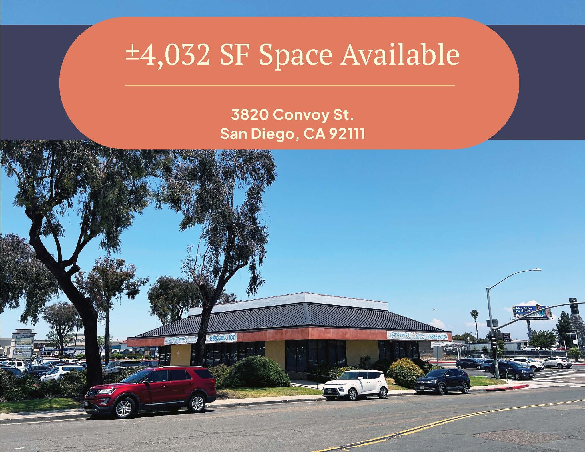 3820 Convoy St, San Diego, CA for lease Building Photo- Image 1 of 3