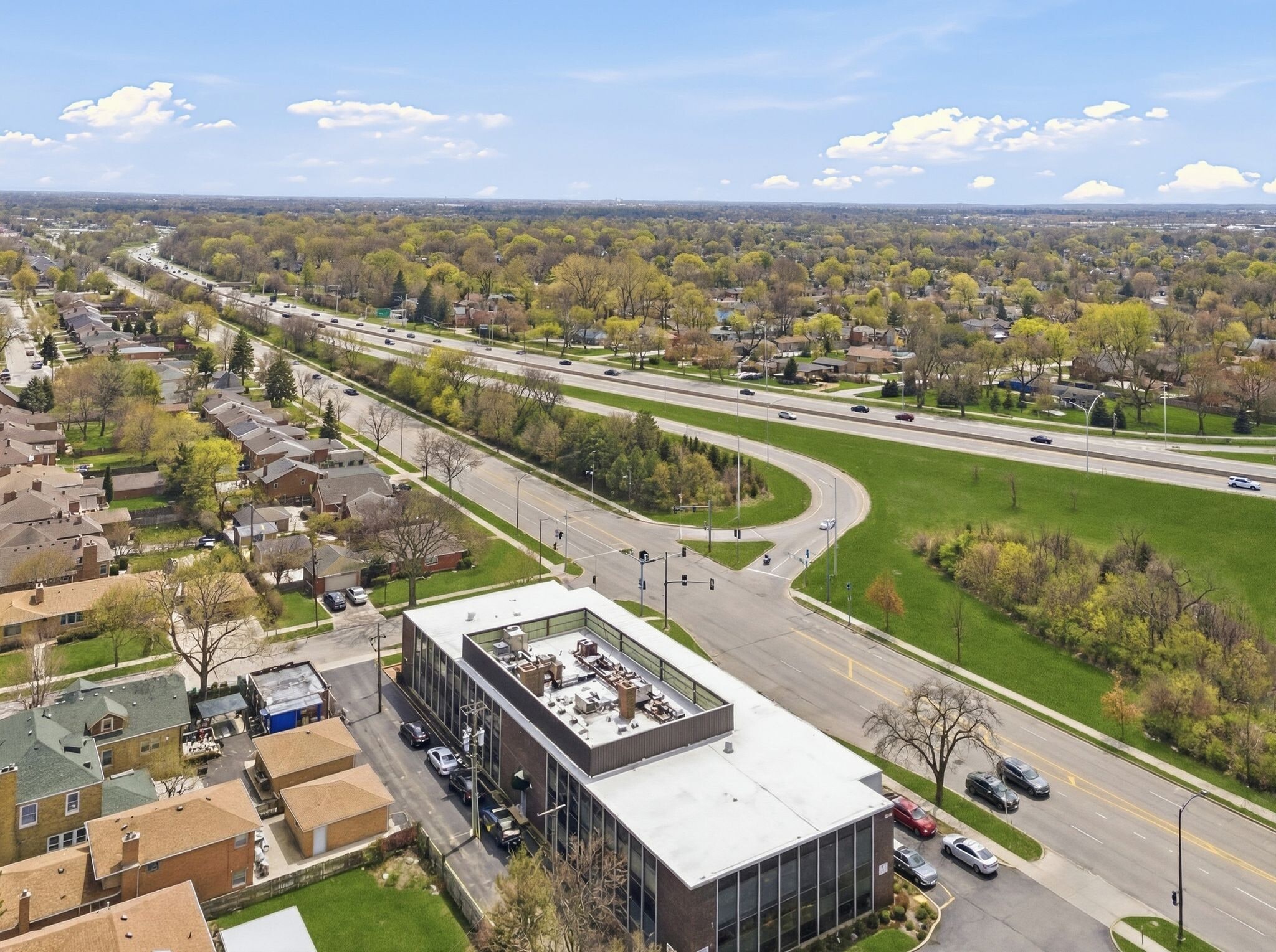 7101 N Cicero Ave, Lincolnwood, IL for lease Aerial- Image 1 of 17
