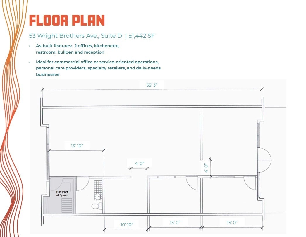 51 Wright Brothers Ave, Livermore, CA for lease Floor Plan- Image 1 of 1
