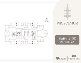 1170 Peachtree St, Atlanta, GA à louer Plan d’étage- Image 1 de 1
