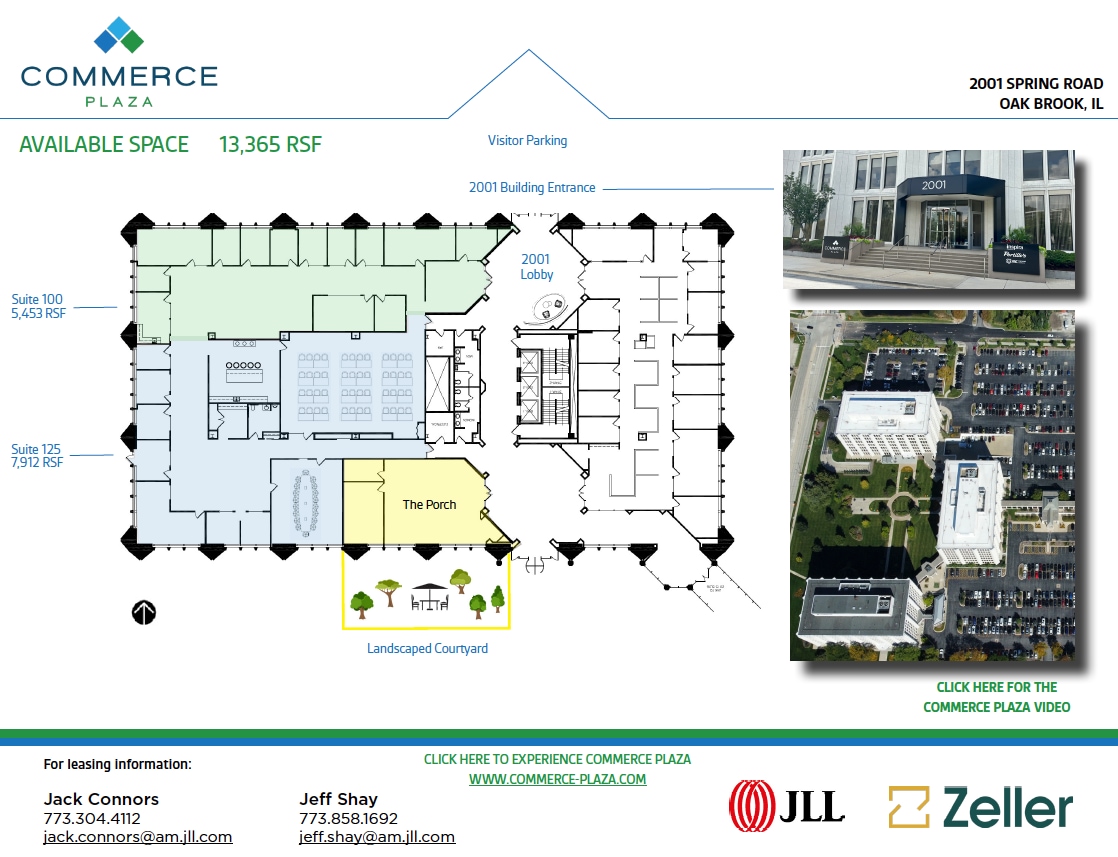 2001 Spring Rd, Oak Brook, IL for lease Floor Plan- Image 1 of 2