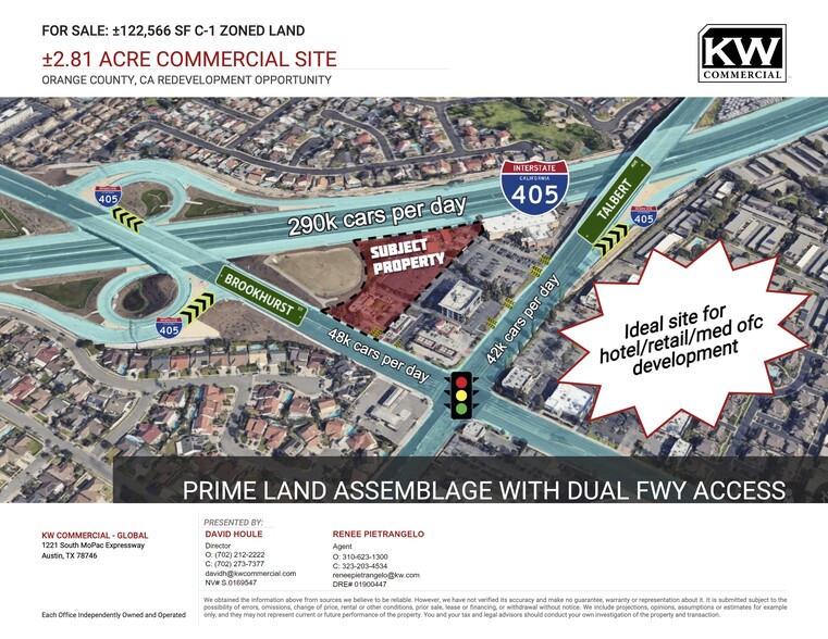 Brookhurst St @ I-405, Fountain Valley, CA for sale - Primary Photo - Image 1 of 14