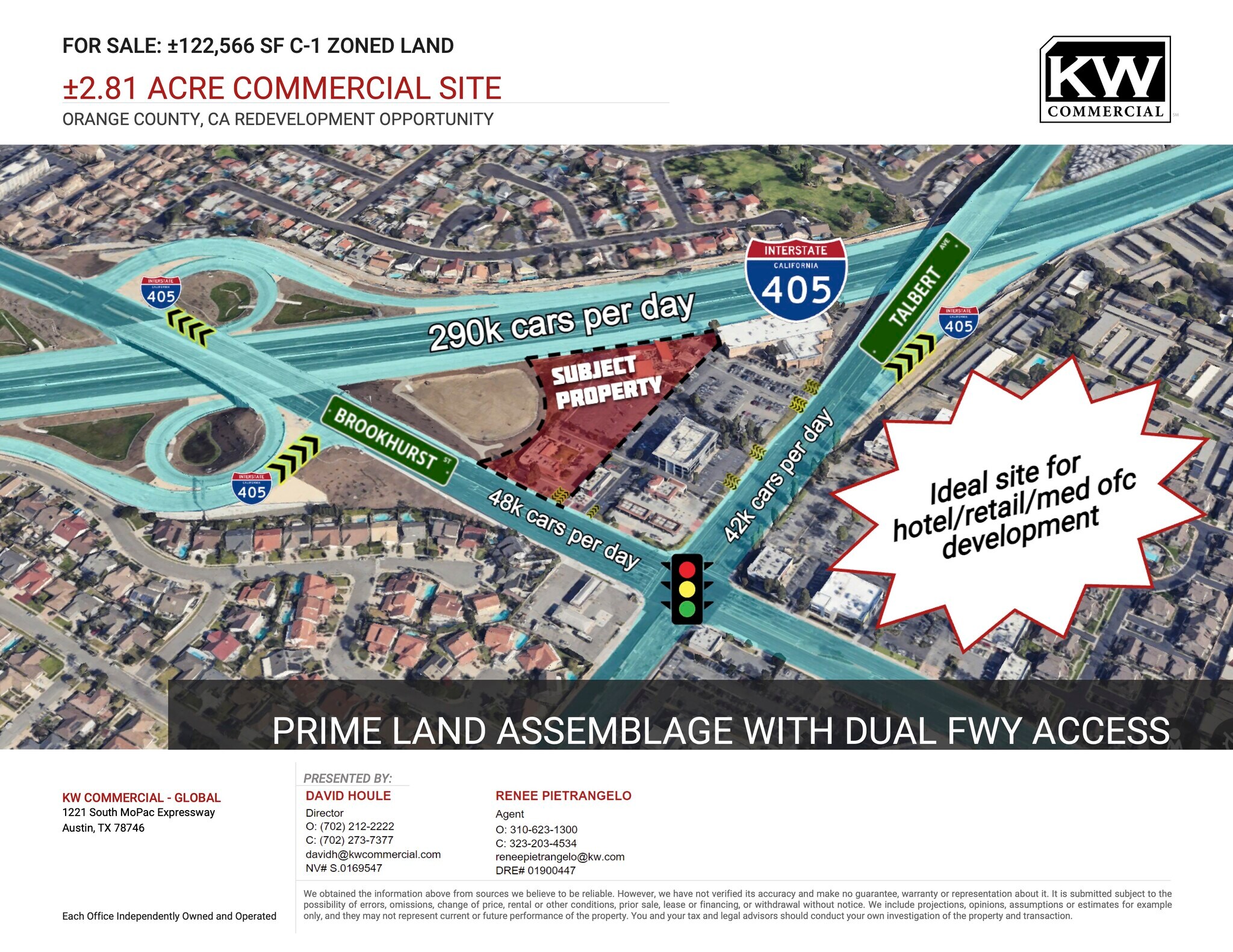 Brookhurst St @ I-405, Fountain Valley, CA à vendre Photo principale- Image 1 de 15