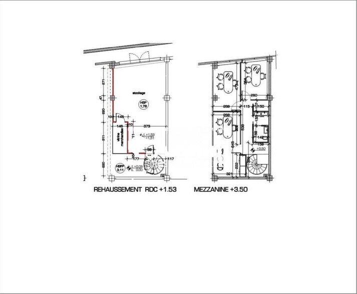 Retail in Le Cannet for sale - Floor Plan - Image 3 of 4