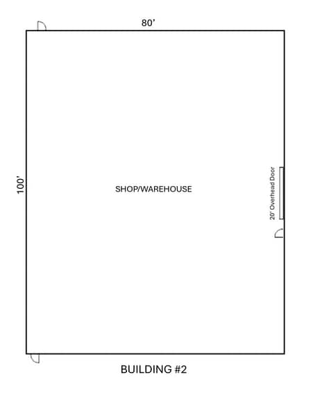 3 Industrial Buildings portfolio of 3 properties for sale on LoopNet.ca - Floor Plan - Image 3 of 18