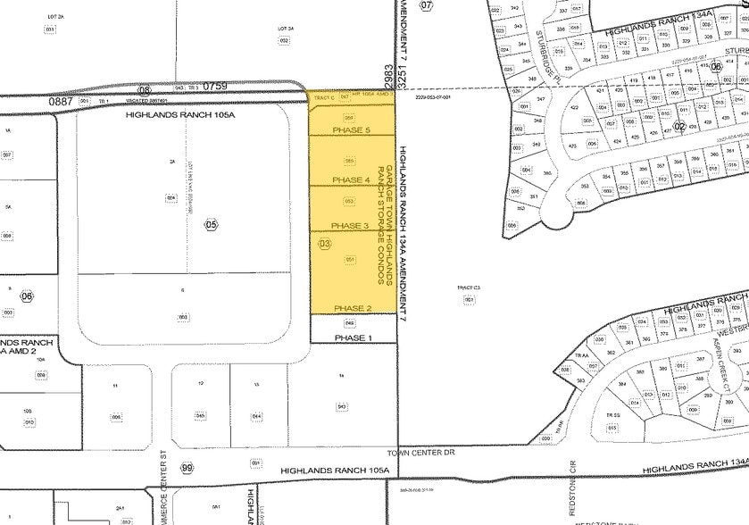 9181 Commerce Center Cir, Highlands Ranch, CO à vendre - Plan cadastral - Image 3 de 3