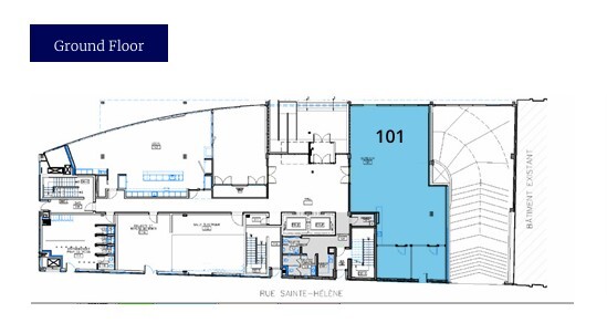 125 Boul Charest E, Québec, QC for lease Floor Plan- Image 1 of 1