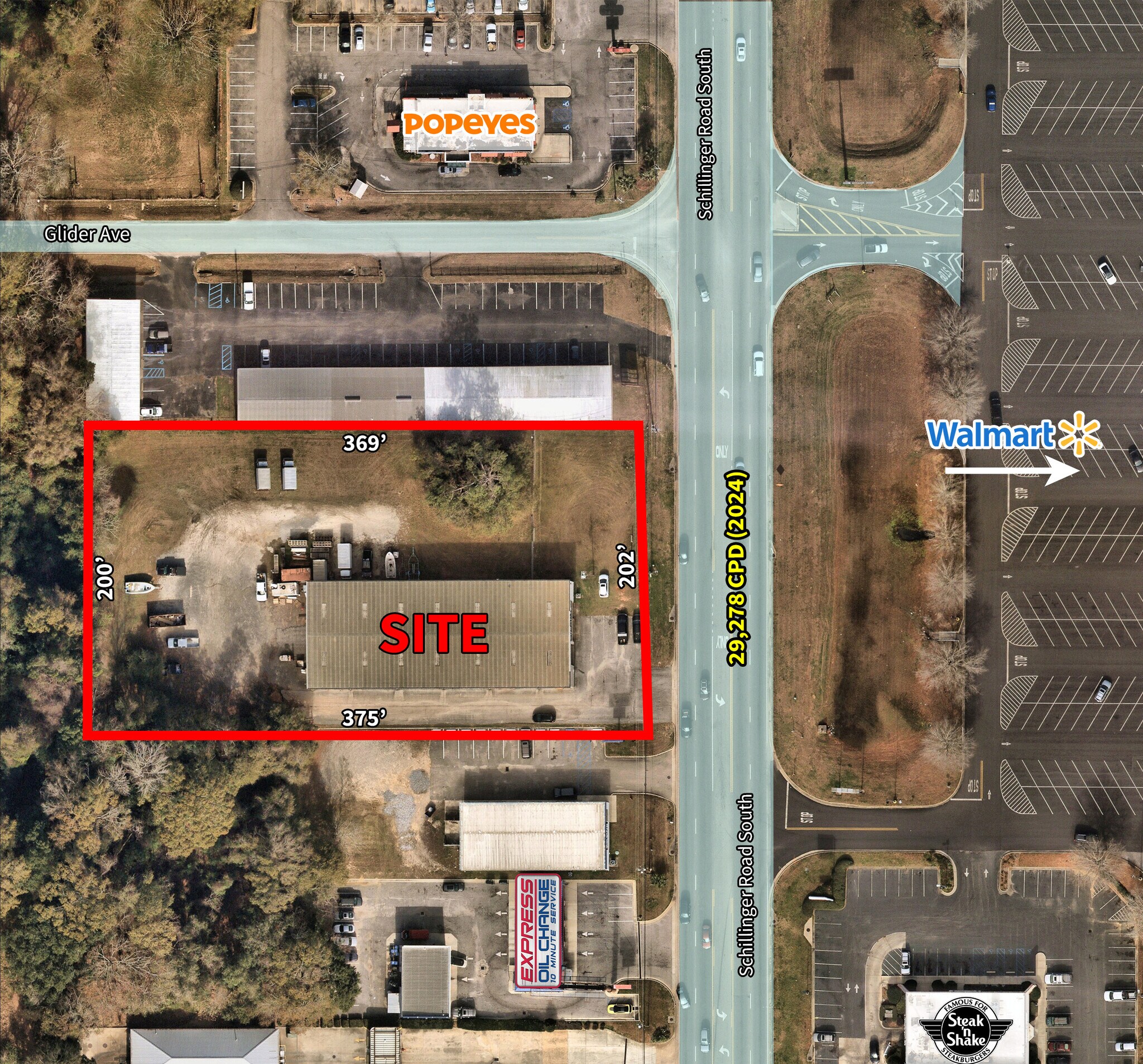 610 Schillinger Rd S, Mobile, AL à vendre Photo du bâtiment- Image 1 de 3