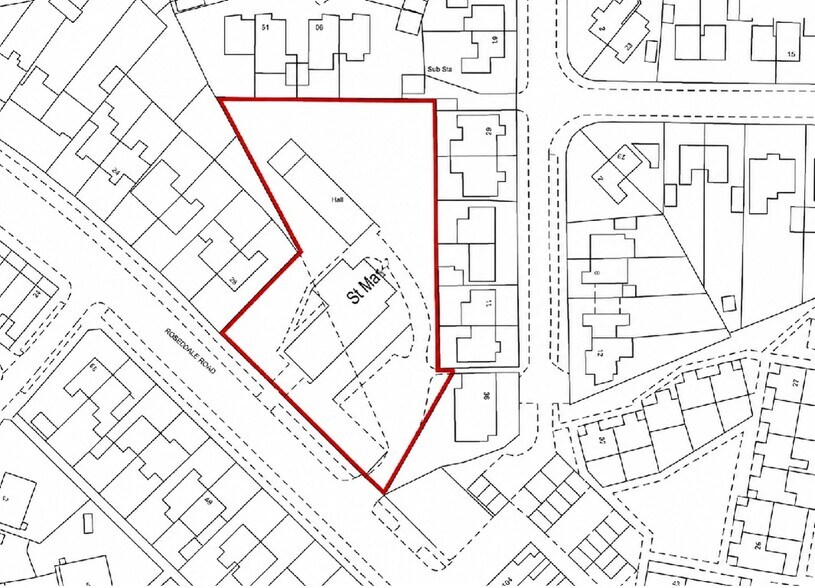 62 Rossendale Rd, Burnley for sale - Plat Map - Image 2 of 2