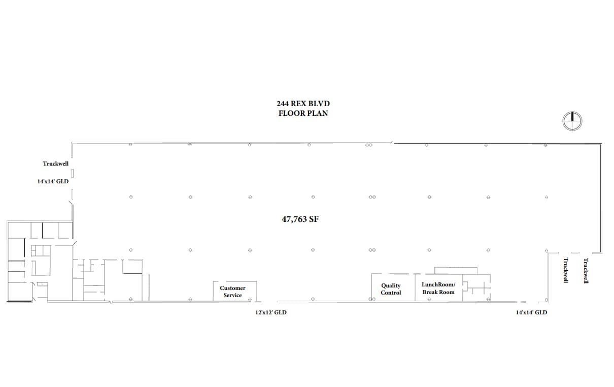 244 Rex Blvd, Auburn Hills, MI for sale Floor Plan- Image 1 of 1