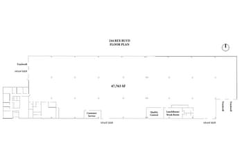 244 Rex Blvd, Auburn Hills, MI for sale Floor Plan- Image 1 of 1