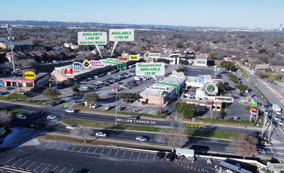 6800 Westgate Blvd, Austin, TX à louer - Photo du bâtiment - Image 3 de 6