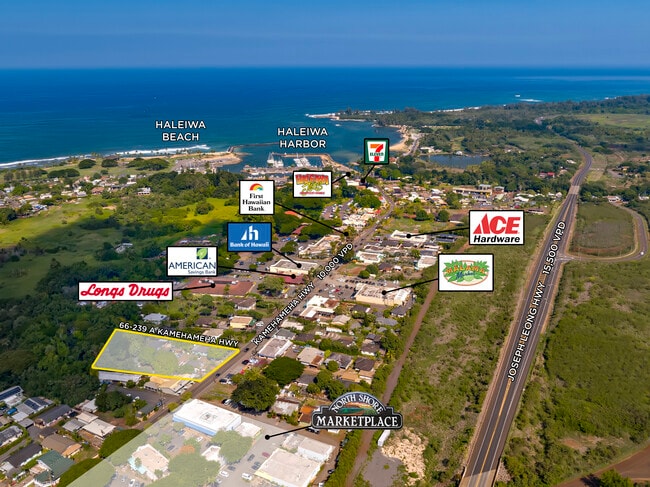 Plus de détails pour 66-239 Kamehameha Hwy, Haleiwa, HI - Terrain à vendre