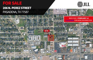 Plus de détails pour 206 N Perez St, South Houston, TX - Terrain à vendre