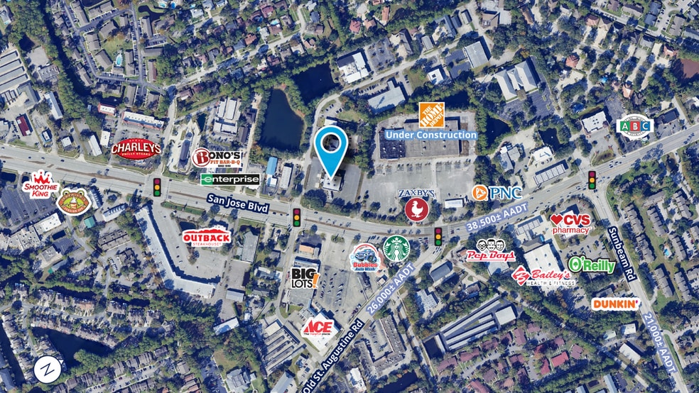 9700 San Jose Blvd, Jacksonville, FL à louer - Aérien - Image 3 de 3