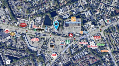 9700 San Jose Blvd, Jacksonville, FL - AERIAL  map view