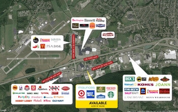 County Road 64, Big Flats, NY - AERIAL  map view