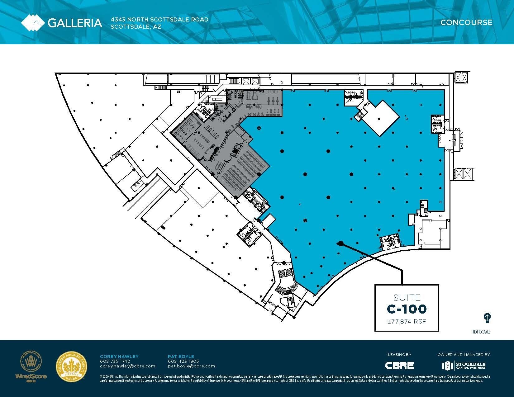 4343 N Scottsdale Rd, Scottsdale, AZ for lease Floor Plan- Image 1 of 1