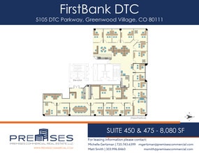 5105 Dtc Pky, Greenwood Village, CO à louer Plan d’étage- Image 2 de 2
