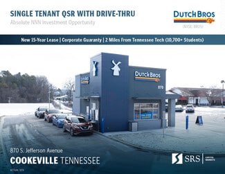 More details for 870 S Jefferson Ave, Cookeville, TN - Retail for Sale
