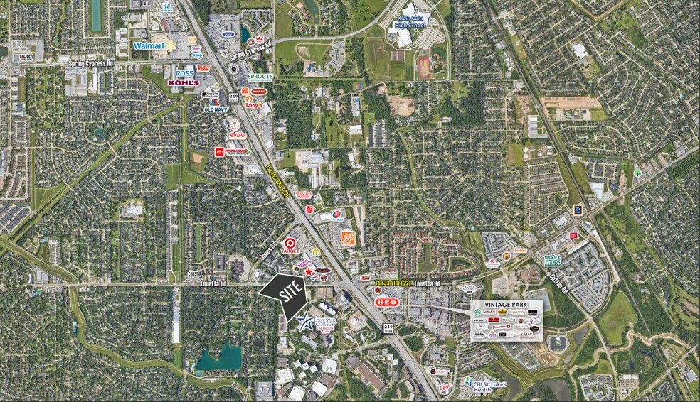 21127-21183 State Highway 249, Houston, TX à louer - Photo du bâtiment - Image 2 de 3