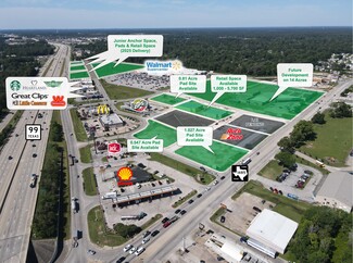 Plus de détails pour 20196 Hwy 59 Rd, New Caney, TX - Terrain à louer