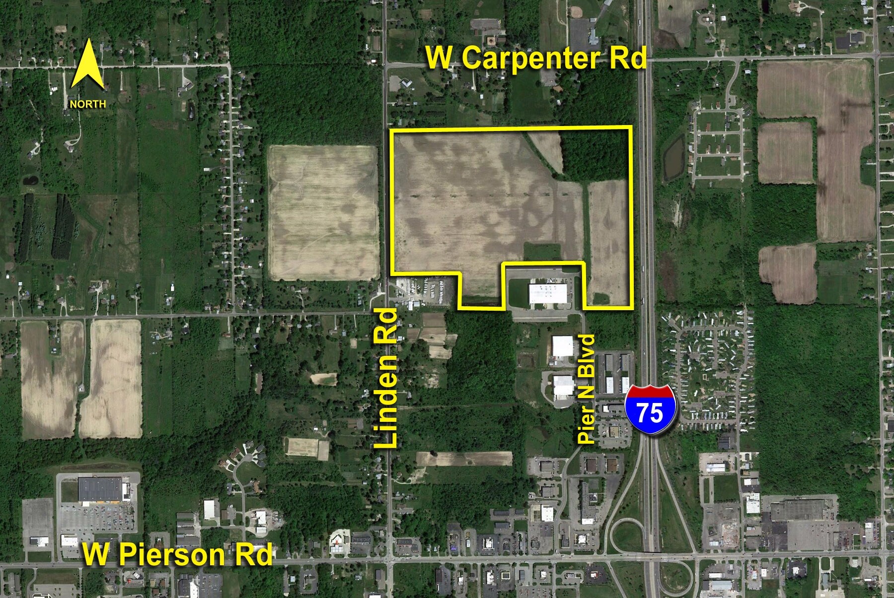 I-75/ W Pierson Rd, Flint, MI for sale Primary Photo- Image 1 of 3