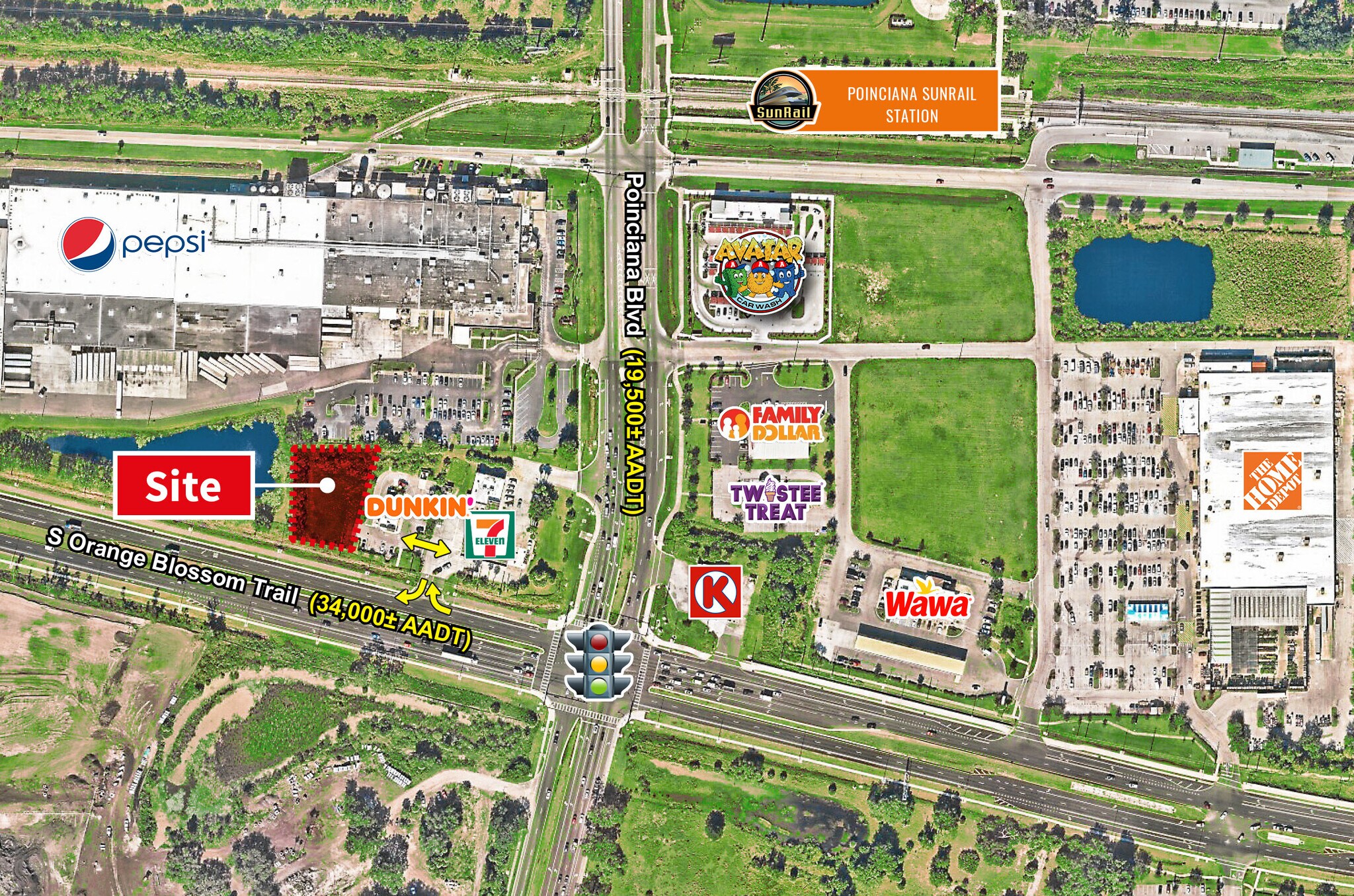 S Orange Blossom & Poinciana Blvd, Kissimmee, FL for sale Building Photo- Image 1 of 2