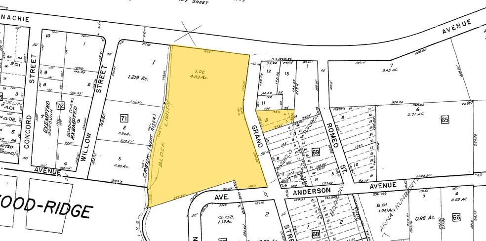77 Moonachie Ave, Moonachie, NJ à louer - Plan cadastral - Image 3 de 4