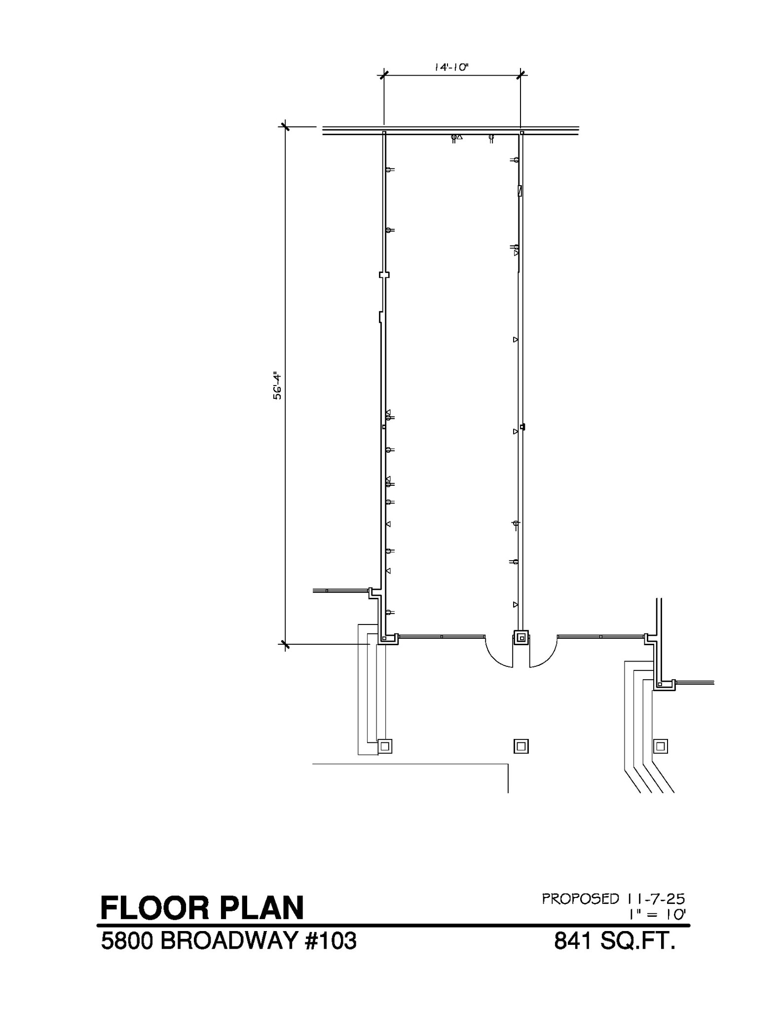 5800 Broadway St, San Antonio, TX à louer Plan d’étage- Image 1 de 1